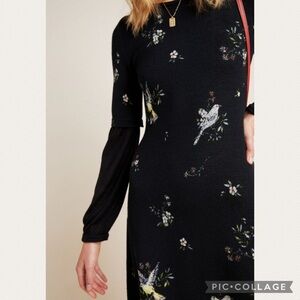 :Price Firm: Anthropologie Aldomartins Cherie Knit Mini Sweater Dress